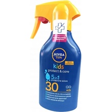 Nivea Sun Kids Protect & Care SPF30 5v1 spray na opalování 270 ml