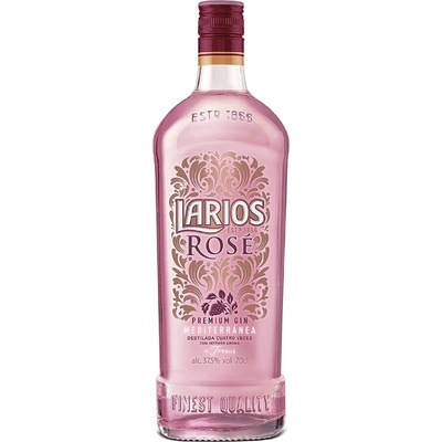 Larios Rosé Premium Gin 37,5% 0,7 l (holá láhev)