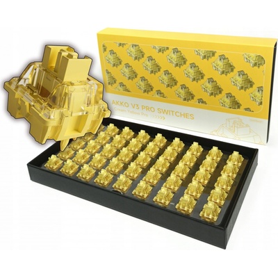 Akko V3 Pro Cream Yellow 45 ks – Zboží Živě
