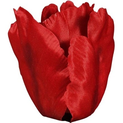 Umelý tulipán červený 7,5 cm / 1 ks