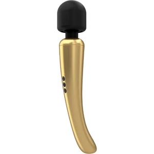 Dorcel Супер мощен масажор с вградена батерия Dorcel Megawand златист