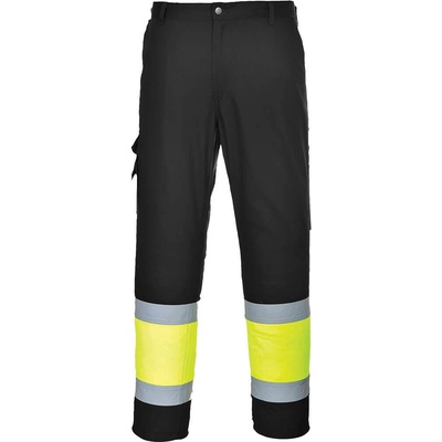 Portwest hi-vis combat l049 / Леки светлоотразителни панталони - hv жълто/черно xxxl (l049ybrxxxl)