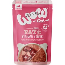 WOW Cat Junior hydinové mäso a pečeň 12 x 125 g