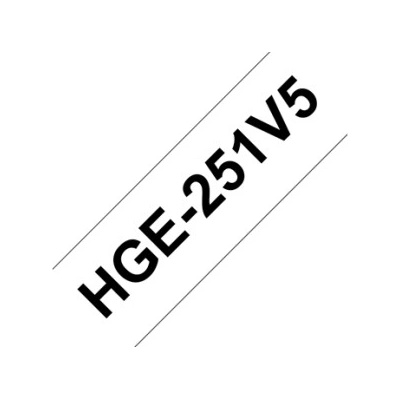 HGE-251, biela / čierna, 24 mm HGE251V5