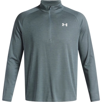 Under Armour Tech ½ Zip Long Sleeve Mens - Jasper Blue