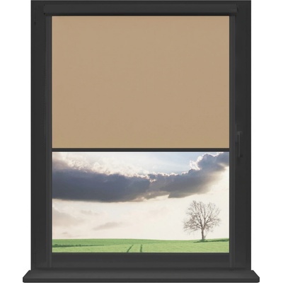 Dekodum Zatemňovací roleta v antracitové kazetě, Tan 106 x 200 cm