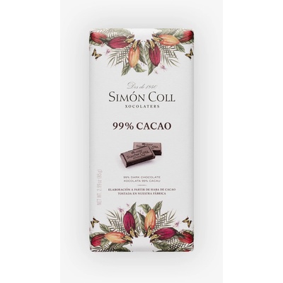 Simón Coll 99% horká čokoláda 85 g