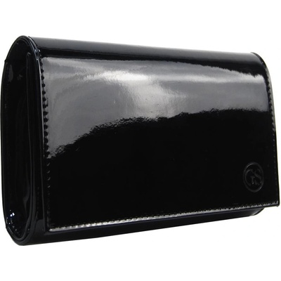 Grosso dámska listová kabelka SP105 čierny lak