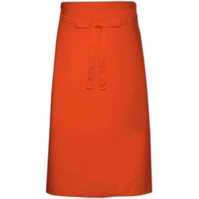 Link Kitchen Wear Kuchařská zástěra X996 Orange Pantone 1655 100x70cm