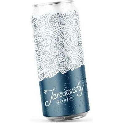 Jarošovský Pivovar Jarošovský Matúš 12% 0,5 l (plech)