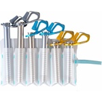 Blue Ice Rollup Ice Screw Holder Цвят: син