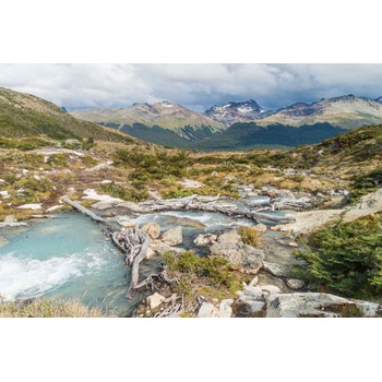 DIMEX ART s. r. o Флизелинов фототапет огнена земя 375 x 250 см