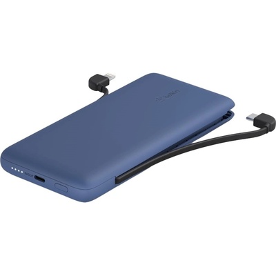 Belkin Портативна батерия Belkin - Boost Charge Plus 10K, USB-C/Lightning, синя (BPB006btBLU)