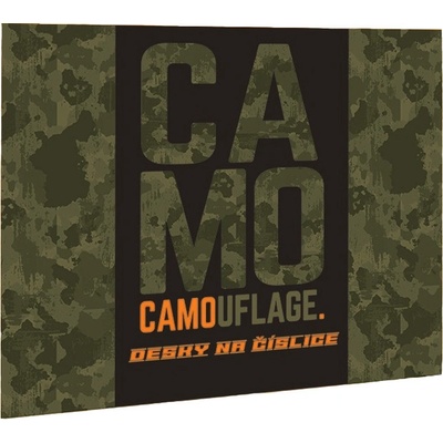 Karton P+P Desky na číslice Camo