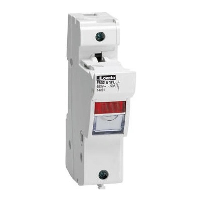 LOVATO Electric FB02A1PL Poj. odpojovač, 50A, 14x51 gG/aM, 1P, indikace
