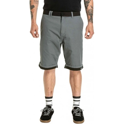 Meatfly Barry 2.0 Grey Black Ripstop šedá