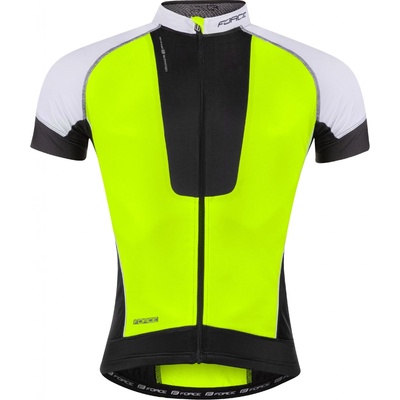 Force AIR krátky rukáv ČERNO-FLUO-BIELY