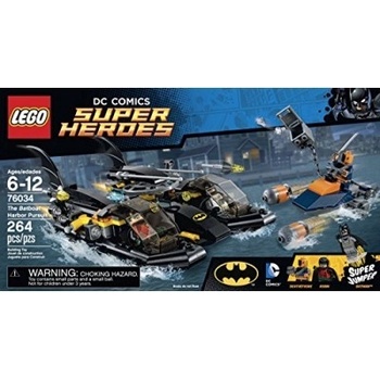 LEGO® Super Heroes 76034 Naháňačka v prístave s Batmanovým člnom