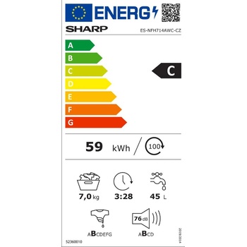 Sharp ES NFH714AWC