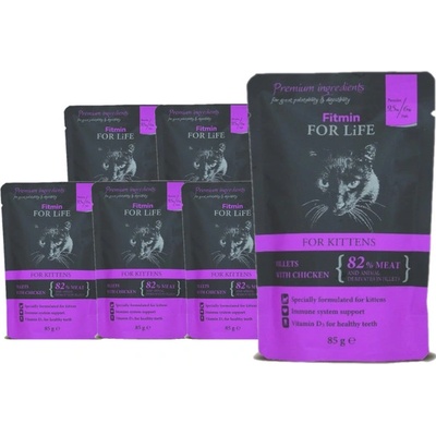 Fitmin for Life Cat Kitten chicken 85 g
