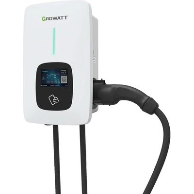 Growatt ЗАРЯДНО ЗА КОЛА GROWATT THOR 22AS-P (WIFI, LCD, RFID*1 КАРТА, 5m КАБЕЛ) (THOR-22AS-P)