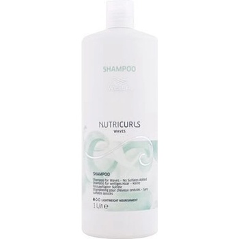 Wella Nutricurls Waves hydratační šampon pro vlnité vlasy 1000 ml
