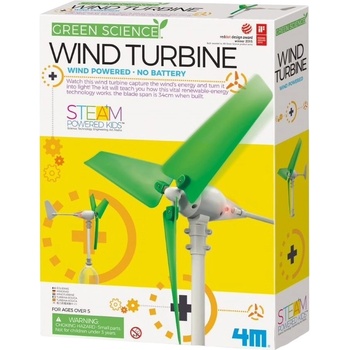 Image 1 of 4M Детски комплект 4M - Зелена наука, вятърна турбина (4m-03378)