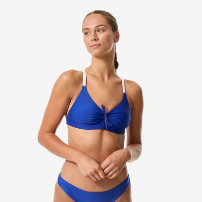 Decathlon Vrchný diel dámskych plaviek Jana modrý