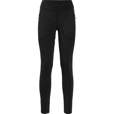 Jack Wolfskin SALMASER TIGHTS W Čierna