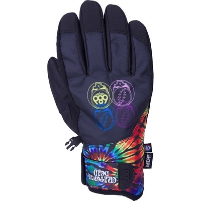 686 rukavice Mns Primer Grateful Dead black tie dye