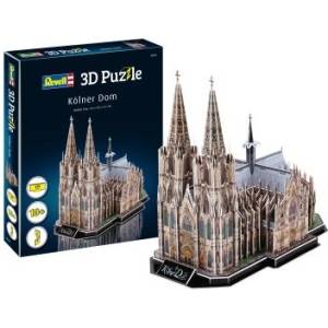 Revell - 3D Пъзел Кьолнската катедрала