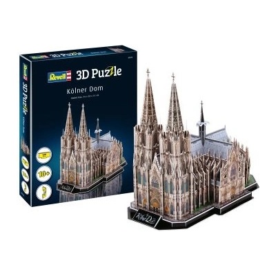 Revell - 3D Пъзел Кьолнската катедрала