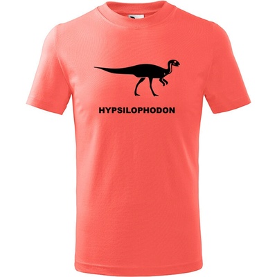 T-ričko Hypsilophodon detské tričko fialová čierna
