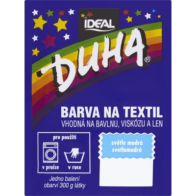 Duha barva na textil číslo 31 světle modrá 15 g