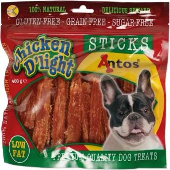 ANTOS Chicken D'light Sticks - лакомство за куче - пилешки пръчици 400 гр - Нидерландия - 20385