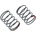 Axial Аксиална пружина амортисьор 12.5x20mm 6.3N/cm червена (2)