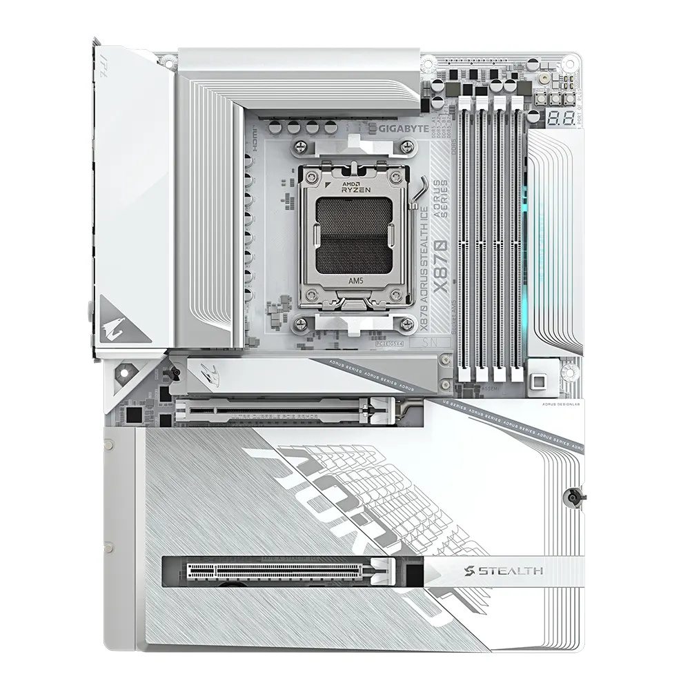 GIGABYTE X870 AORUS STEALTH ICE