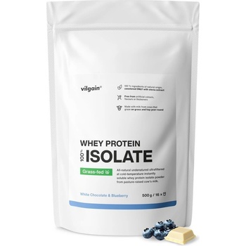 Vilgain Grass-Fed Whey Protein Isolate 500 g