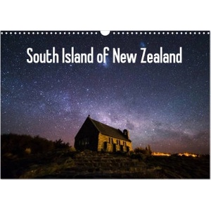Calvendo South Island of New Zealand (Wall Calendar 2026 DIN A3 landscape), CALVENDO 12 Month Wall Calendar | Calvendo, Sebastian Warneke