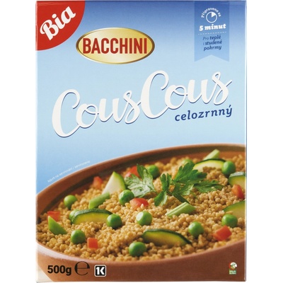 Bacchini Kuskus celozrnný 0,5 kg