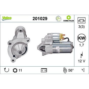 Startér VALEO 201029
