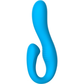Image 1 of ToyJoy Fame The Skyler Rabbit Vibrator Blue
