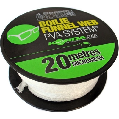 Korda Punčocha Boilie Funnel Web PVA System Micromesh 20 m