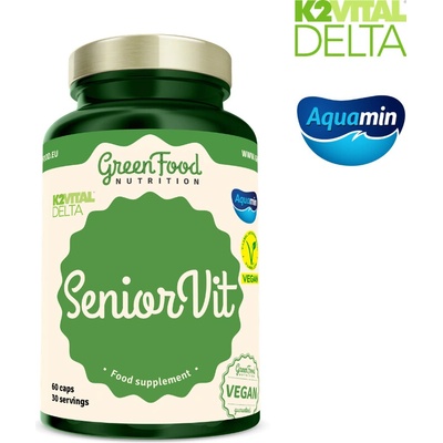 GreenFood Nutrition SeniorVit 60 kapsúl