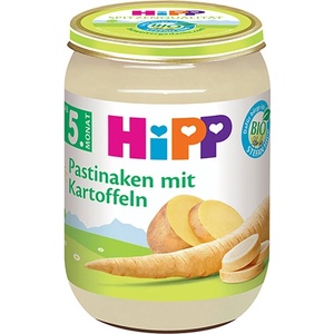 HiPP Био Пюре HiPP Пащърнак с картофи 190 гр. - 5+ месеца