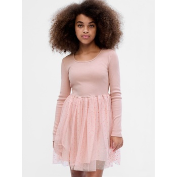 GAP Детска рокля с тюл GAP GAP | Rozov | Момичешки | 116/122