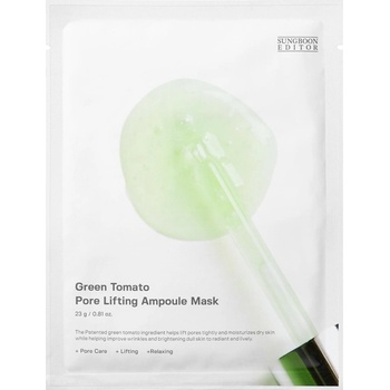 Sungboon Editor Green Tomato Лист маска за лице Pore Lifting, 23 g
