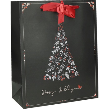 EUROCOM Подаръчна торбичка XMAS Large Deluxe, 75150, 26x32x12 cm (25161-А-75150)