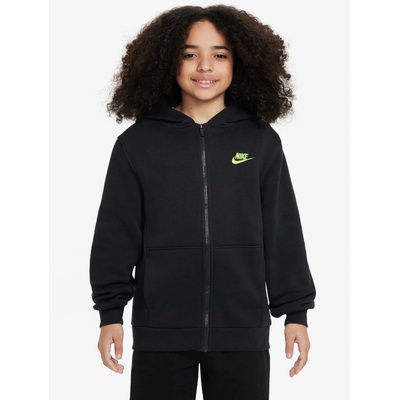 Nike Суитшърт k nsw club flc hd fz ls lbr