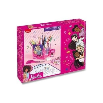 Maped Barbie Set školních potřeb 35 ks